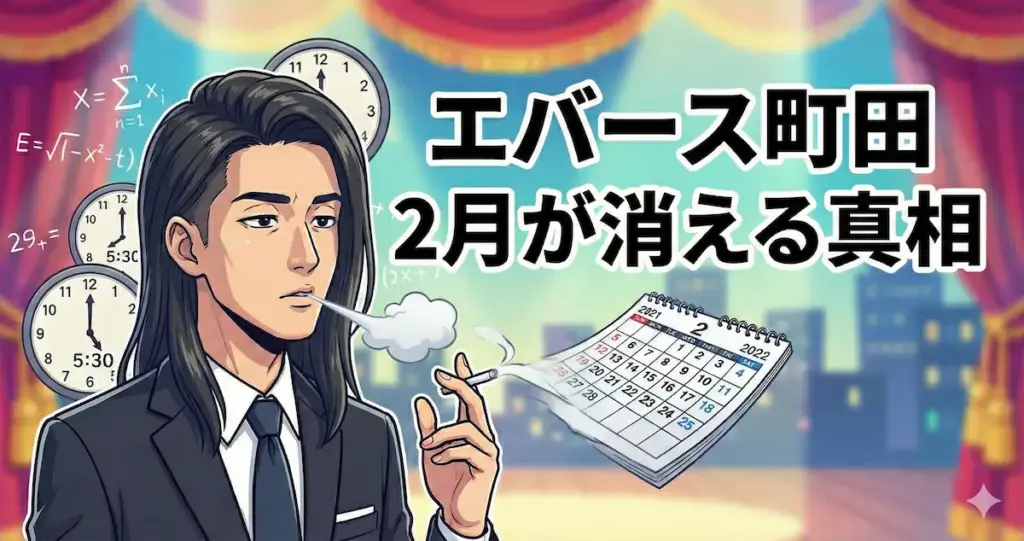 エバース町田が2月にいない理由とは？名作漫才「タバコ」の理論を徹底解説