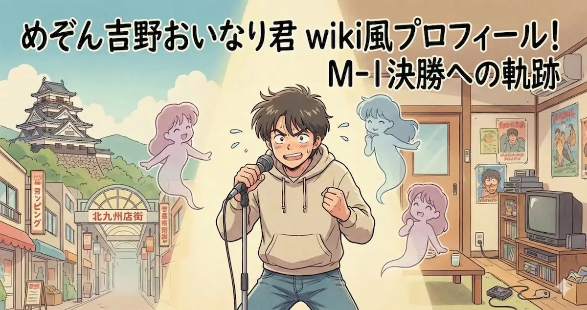 めぞん吉野おいなり君のwiki風プロフィール！本名・身長・出身とM-1決勝への軌跡