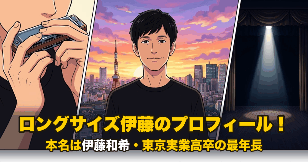 ロングサイズ伊藤のプロフィール｜本名は伊藤和希・東京実業高卒の最年長